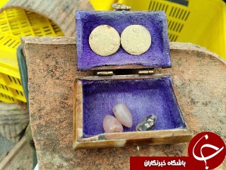 کشف عتیقه های متعلق به دوره ساسانیان از سارقان