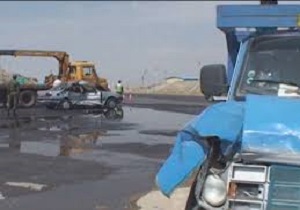 کشته و زخمی شدن 3 نفر براثر تصادف در جاده اردبیل –رضی