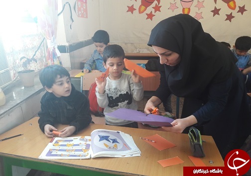 اجرای برنامه های فرهنگی در پیش دبستانی پیامبر اعظم(ص) هفتکل