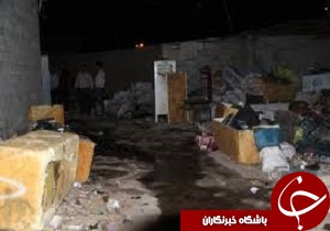 حریق انبار ضایعات در کوی علی آباد خرم آباد