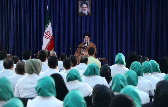 دیدار مدال&zwnj;آوران کاروان ورزشی ایران در بازی&zwnj;های پاراآسیایی اندونزی با رهبر انقلاب