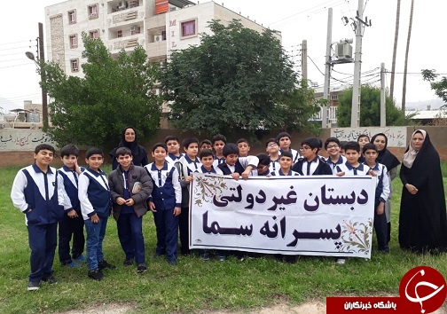 بازدید دانش آموزان از کتابخانه مرکزی مسجدسلیمان