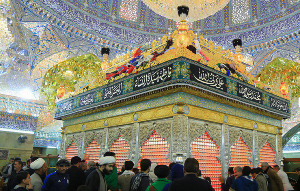 تصاویری از حضور پر شور زائران در سامرا در آستانه شهادت امام حسن عسگری(ع)