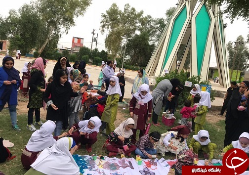 اهالی آغاجاری به عصرانه با طعم كتاب و نقاشى دعوت شدند