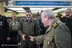 مراسم ترحیم والده فرمانده کل ارتش