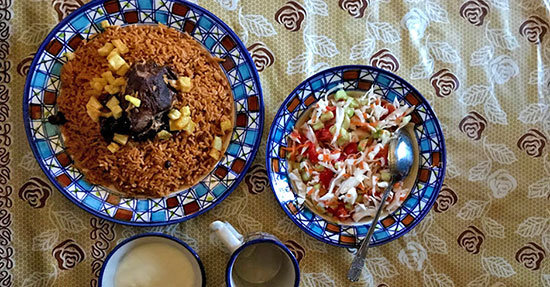 چکدرمه غذای ترکمن ها+ طرز تهیه
