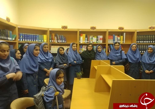 کتابخانه عمومی حکیم طوس لالی میزبان دانش آموزان