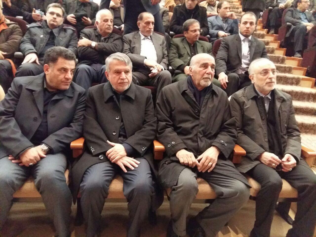 مراسم تشییع پیکر مدیرعامل و معاون پارلمانی سازمان تأمین اجتماعی برگزار شد