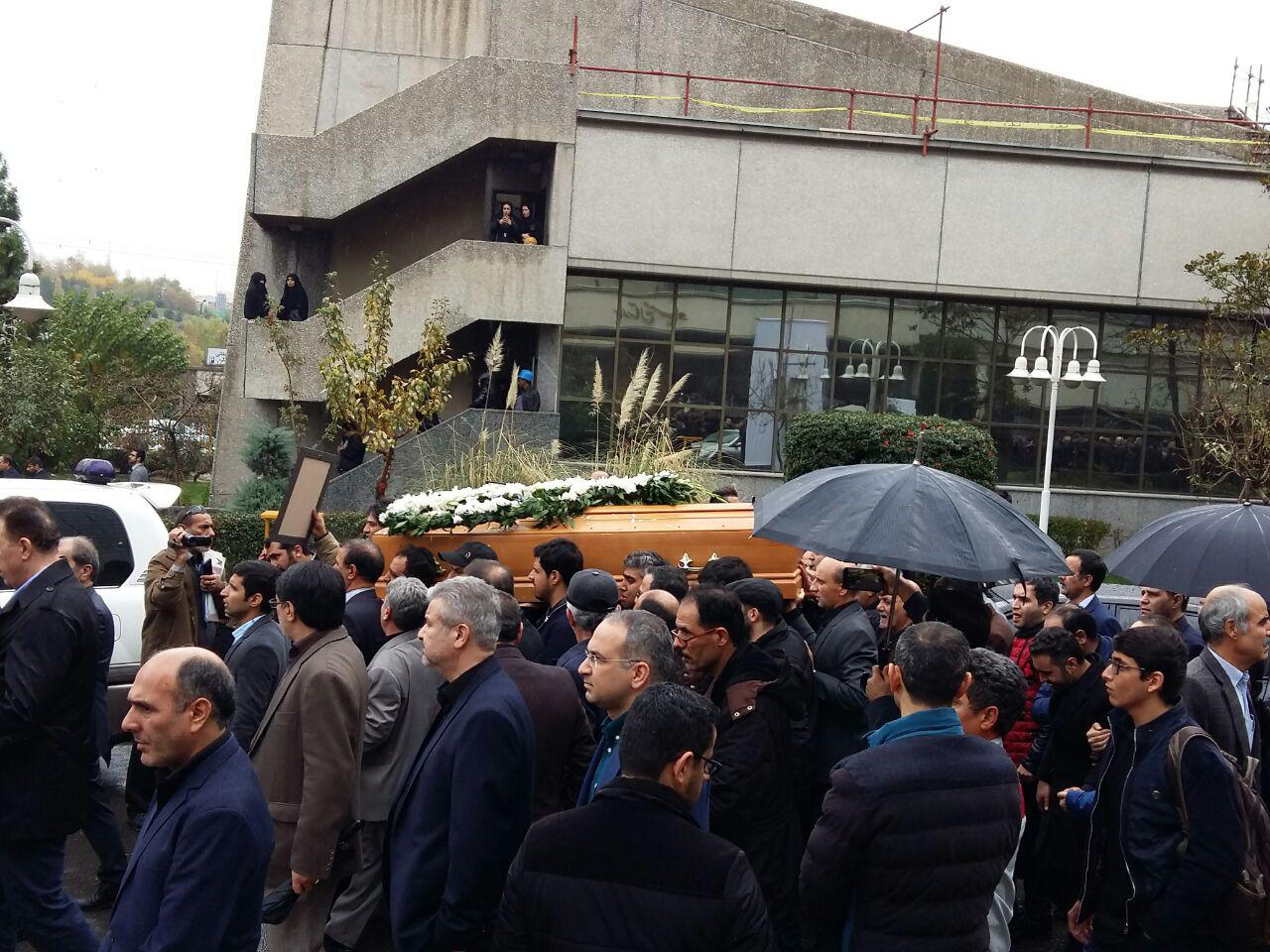 مراسم تشییع پیکر مدیرعامل و معاون پارلمانی سازمان تأمین اجتماعی برگزار شد