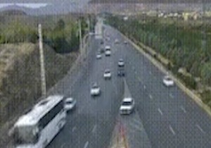تصادف به دلیل تغییر مسیر ناگهانی راننده ال90 + فیلم