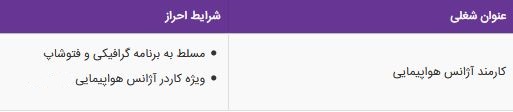 استخدام کارمند آژانس هواپیمایی در آژانس هواپیمایی سان سیر استخدام کارمند آژانس هواپیمایی در آژانس هواپیمایی سان سیر
