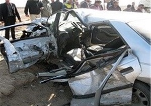 مصدومیت هفت نفر در تصادف  محور بروجرد - اراک