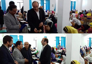 برگزاری مسابقات خوشنویسی دانش آموزی در مدارس آمل