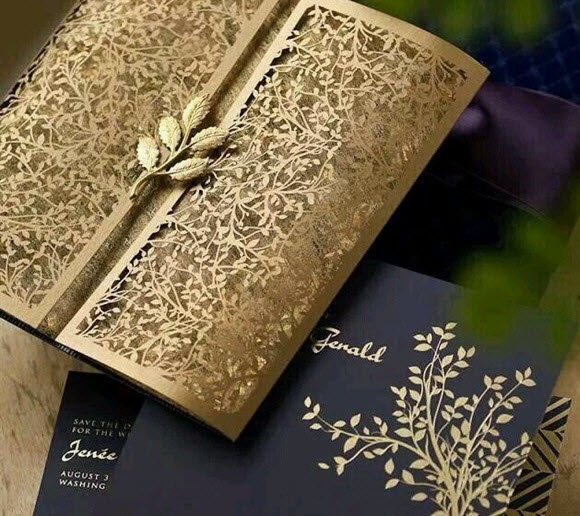 متفاوت ترین کارت دعوت به عروسی +تصاویر