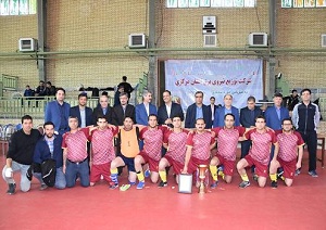 ساوه، قهرمان فوتسال برق استان مرکزی