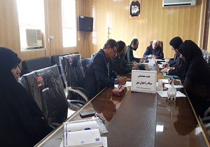 برگزاری جلسه مدیران مقطع ابتدایی در ایذه
