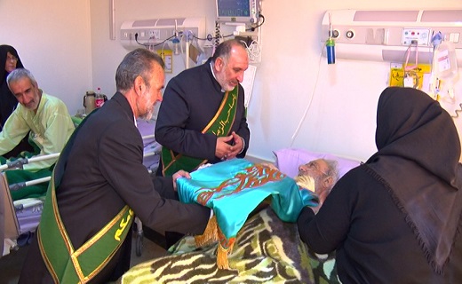 حضور خادمان مسجد جمکران در جمع مردم سمنان