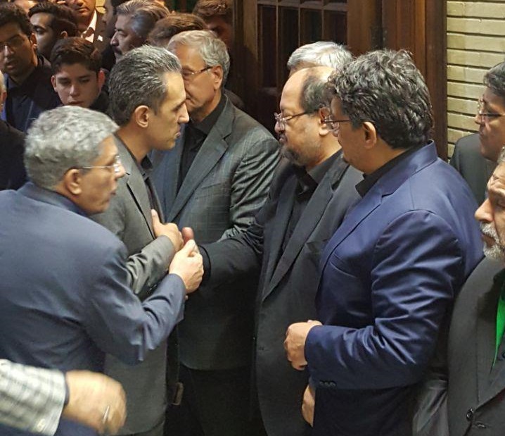 مراسم ترحیم نوربخش و تاج الدین در مسجد نور تهران برگزار شد+تصاویر
