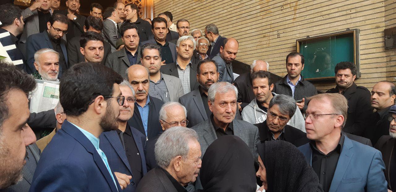 مراسم ترحیم نوربخش و تاج الدین در مسجد نور تهران برگزار شد+تصاویر