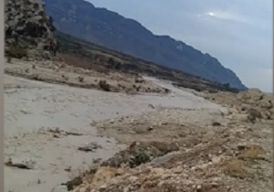 جاری شدن آب در رودخانه "پیر سبز" + فیلم