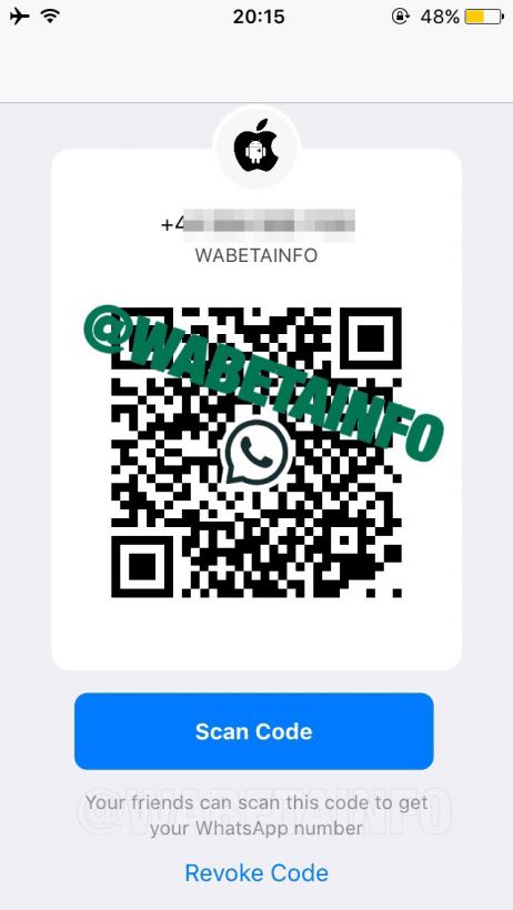 حساب&zwnj;های کاربری واتس&zwnj;اپ به QR Code تجهیز شدند +تصویر