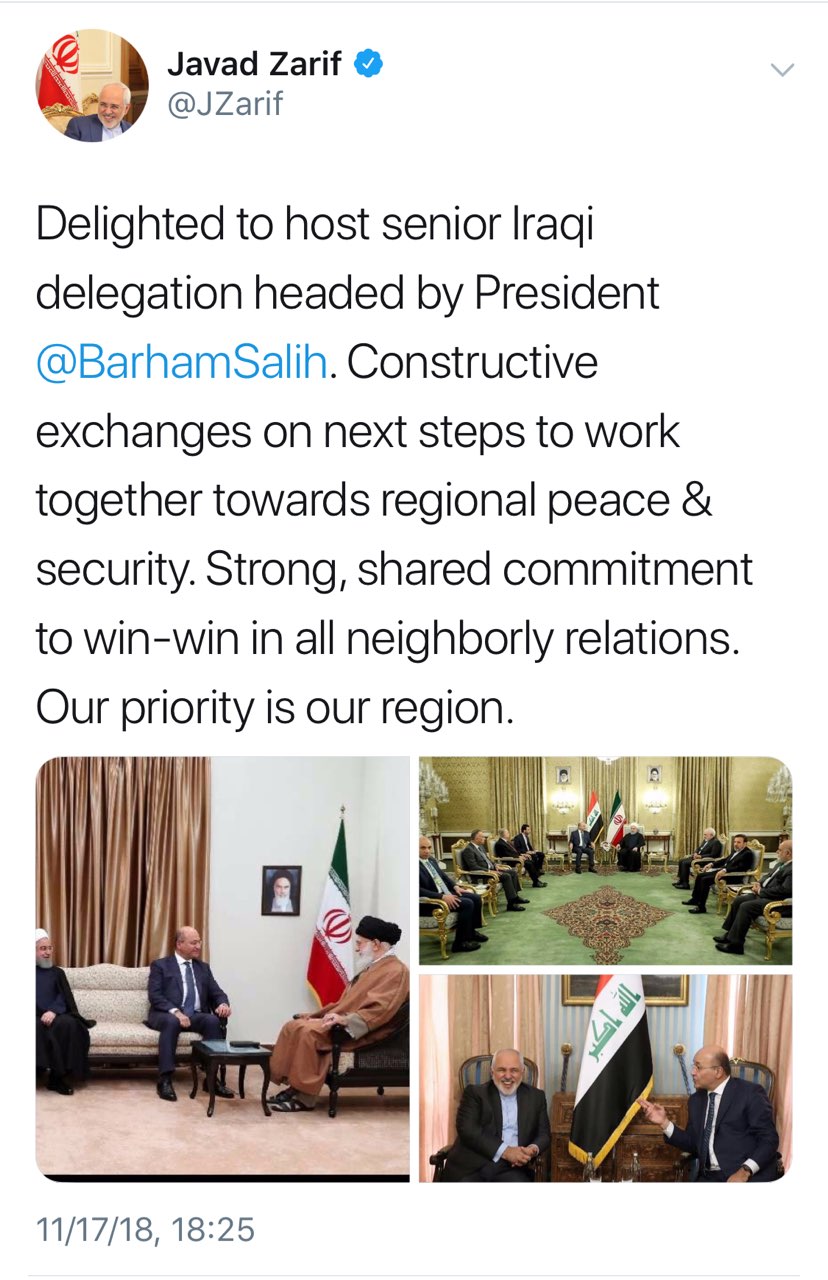 اولویت ما در سیاست خارجی بهبود با همسایگان است