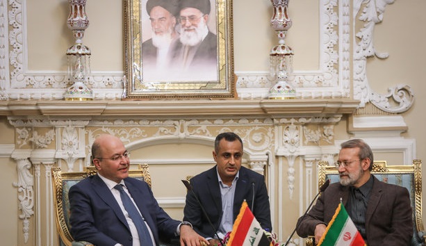 علی لاریجانی با رئیس جمهور عراق دیدار و گفت&zwnj;وگو کرد