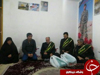 دیدار خادمین مسجد مقدس جمکران با خانواده&zwnj;های شهدا + تصاویر