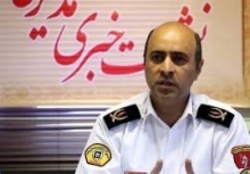 مهار حریق خوابگاه دانشجویی در همدان