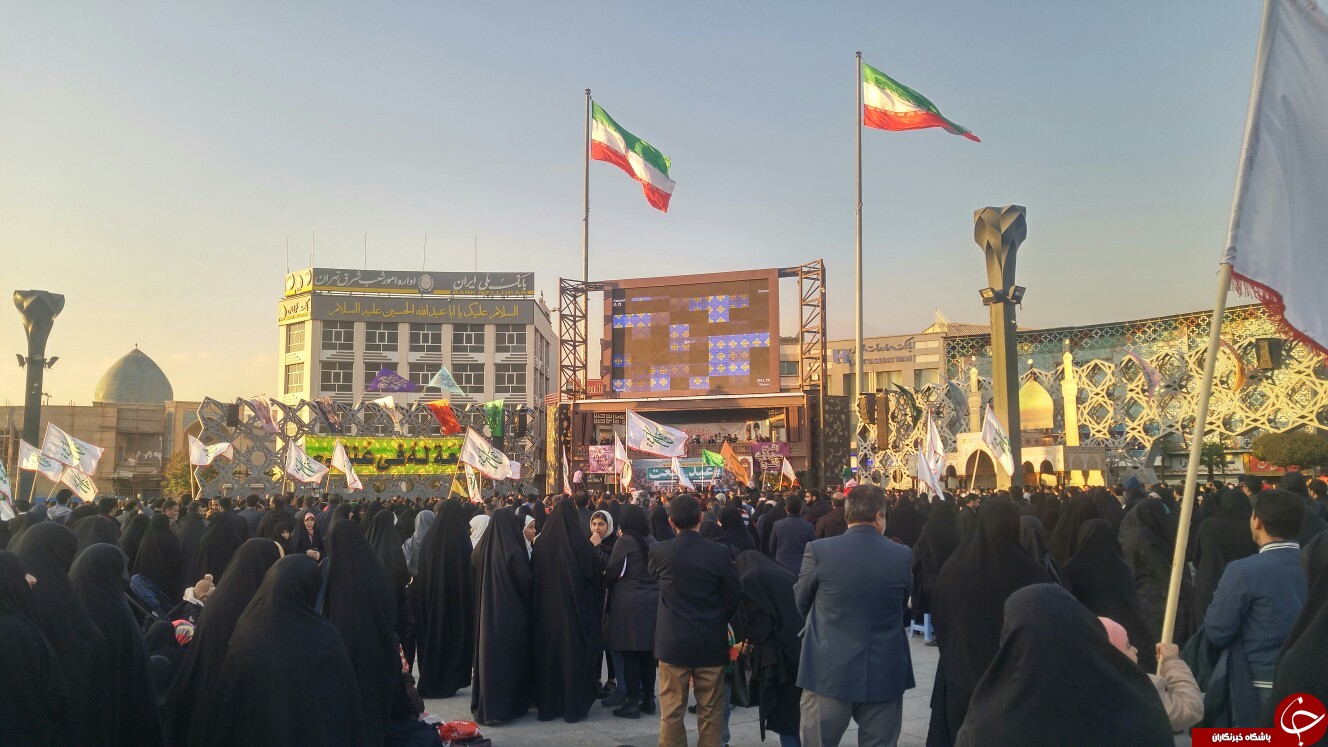 تجدید میثاق مردم تهران با امام زمان (عج) + تصاویر