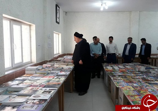 افتتاح نمایشگاه کتاب در کتابخانه شهیدان اسلام هفتکل