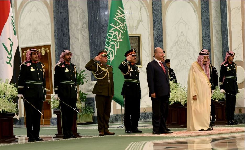 رئیس&zwnj;جمهور عراق وارد ریاض شد