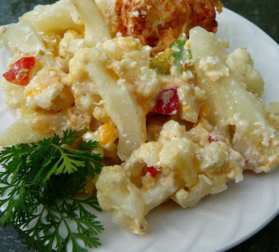 غذا‌های خوشمزه با گل کلم+ طرز تهیه