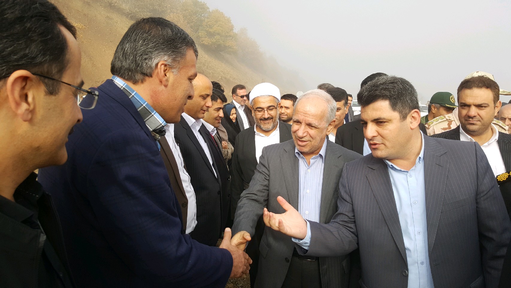 معاون رئیس جمهور وارد سردشت شد
