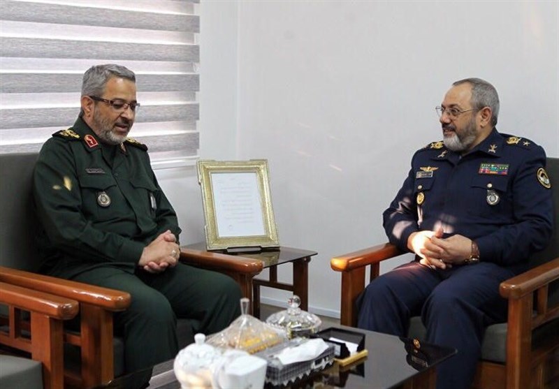 فرمانده نیروی هوایی ارتش با سردار غیب پرور دیدار کرد