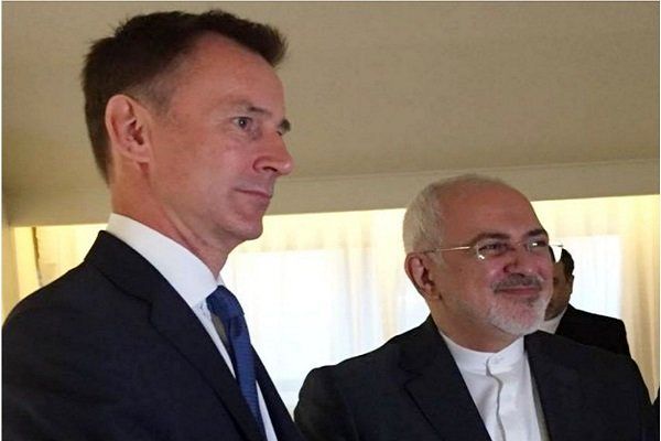 دیدار و گفت&zwnj;وگوی وزیران امور خارجه جمهوری اسلامی ایران و بریتانیا در تهران
