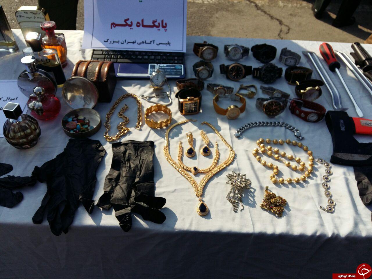 مردعنکبوتی سارق منازل تهران دستگیر شد