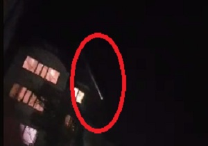 شی نورانی در آسمان مهران + فیلم