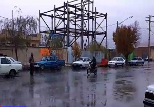 بارش باران در "صغاد" + فیلم
