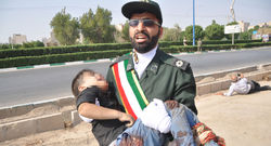 یادداشت پدر شهید  محمد طاها اقدامی  به ورزشکار کرمانشاهی