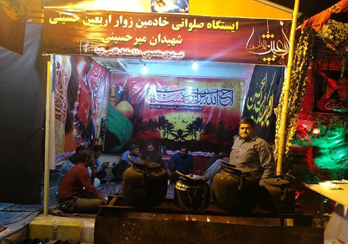 حضور زائران پاکستانی اربعین در زائرسرای امام رضا (ع) زاهدان به روایت تصویر