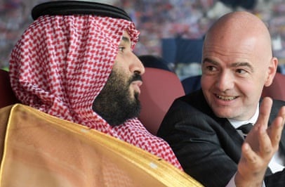 دخالت سیاسی عربستان در رقابت های فوتبال جهانی/بن سلمان فساد را به FIFA کشاند