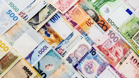 کاهش نرخ ۲۰ ارز بین بانکی در ۳ آبان ۹۷+ جدول