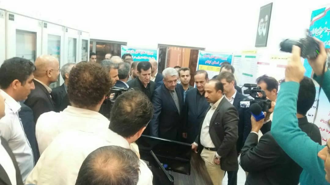 افتتاح خط 230 کیلوولت دومداره سیمره- آبدانان- دهلران
