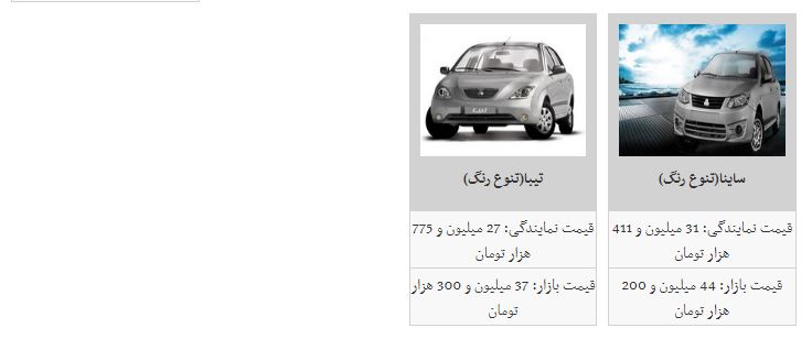 قیمت خودرو  کاهش یافت