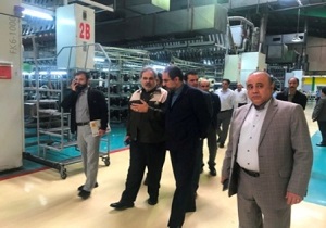 بازدید مدیران صدا و سیمای مرکز قزوین از چند واحد تولیدی