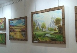 نمایشگاه نقاشی دستان سبز در شاهرود