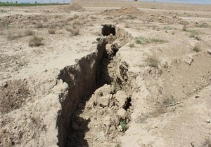 نرخ بالای کشوری پدیده فرونشست درجعفریه قم