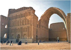 فیلمی از ترک دیوار ایوان مدائن + فیلم