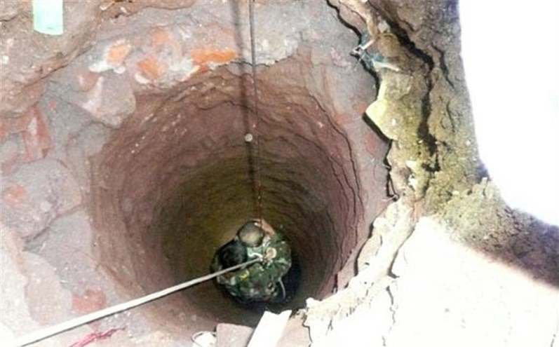 فوت ۲ کارگر در حادثه سقوط در چاه